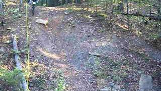 2010 Arkansas Mountain Bike Championships Series - Devil's Den - Myles through 'Gravity Cavity'