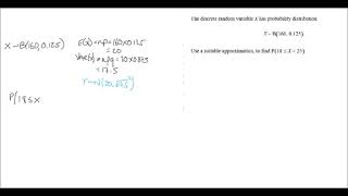 13RGC Stats - Q3 - Binomial Approximations