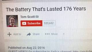 The Battery That's Lasted 176 Years
