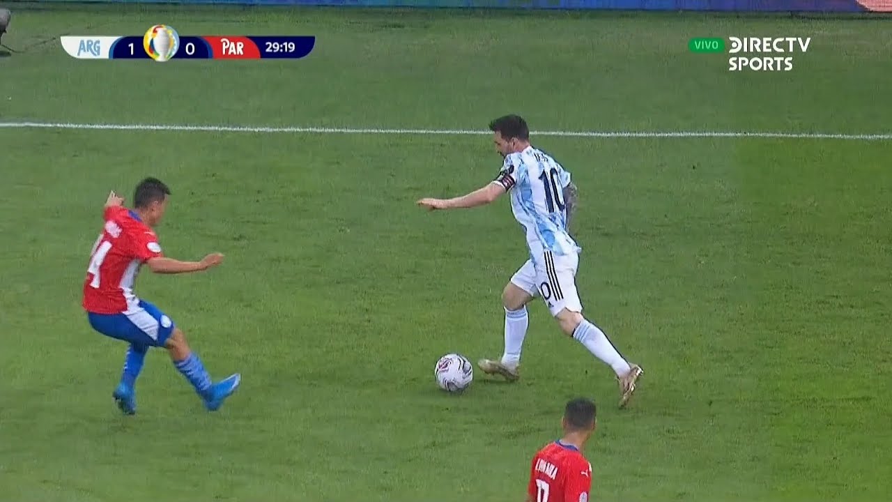 Lionel Messi Vs Paraguay (Copa America) 2021 English Commentary HD 1080i60