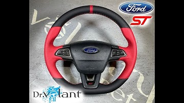 How to remove steering wheel airbag FORD Focus ST 2014 - Dr.VOLANT