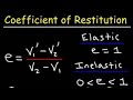 PART TWO : COLLISION ( ELASTIC AND INELASTIC) AND ITS APPLICATION #fyp #everyone #physics