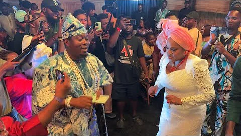 SEE WHAT TOYIN ABRAHAM DID TO MUYIWA ADEMOLA AND LAIDE BAKARE AT ODUNLADE’S MOVIE PREMIERE 