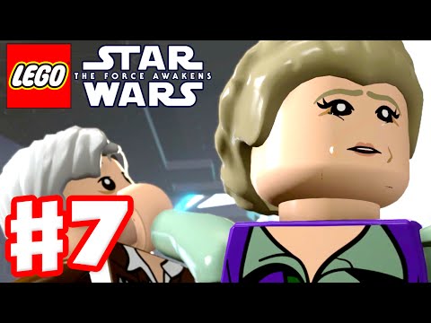 LEGO Star Wars: The Force Awakens - First Order Siege of Takodana Walkthrough (All Minikits). 