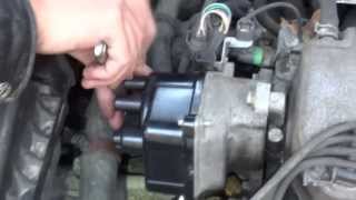 1998 Honda Civic EX Distributor Cap And Rotor Change