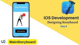 What is MainStoryboard &amp; How to design it? | IOS Development | Day 5 (40 Days Challenge)