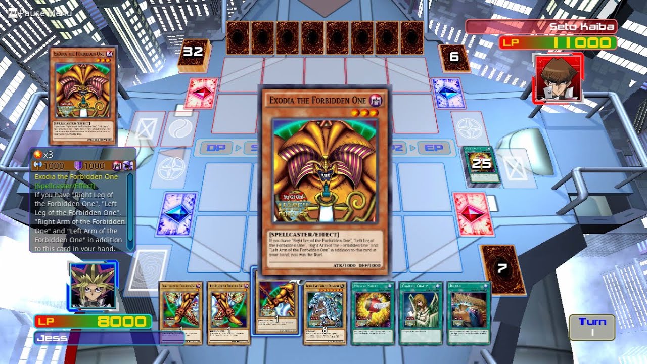 Exodia Deck (FTK) YuGiOh! Legacy of the Duelist YouTube