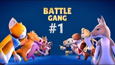 Battle Gang - Gameplay Walkthrough Part 1 - Penguin (iOS, Android)