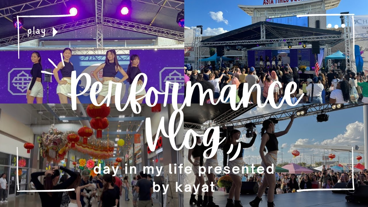 [VLOG] day in a life performing ‘Golden’