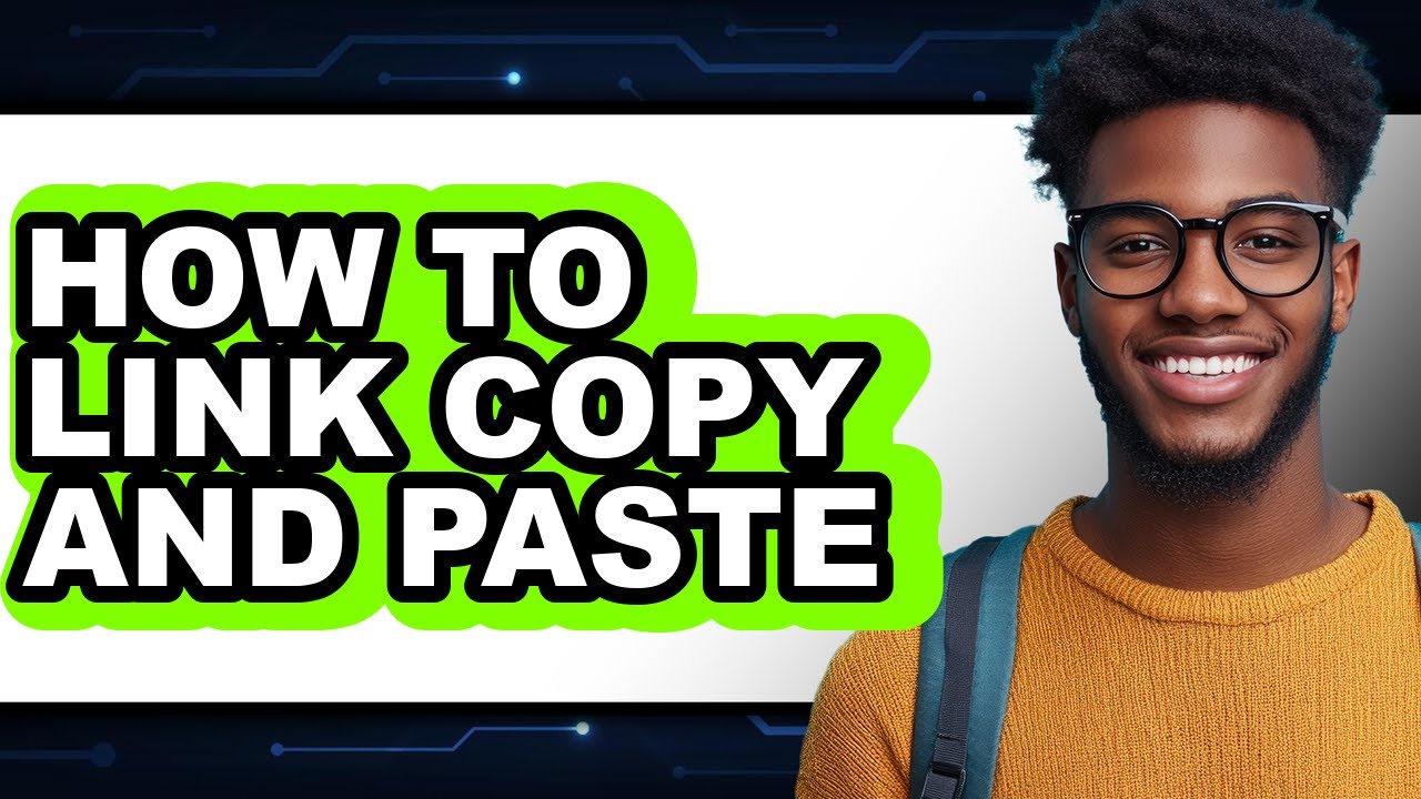 How to Link Copy and Paste (full Guide) - YouTube