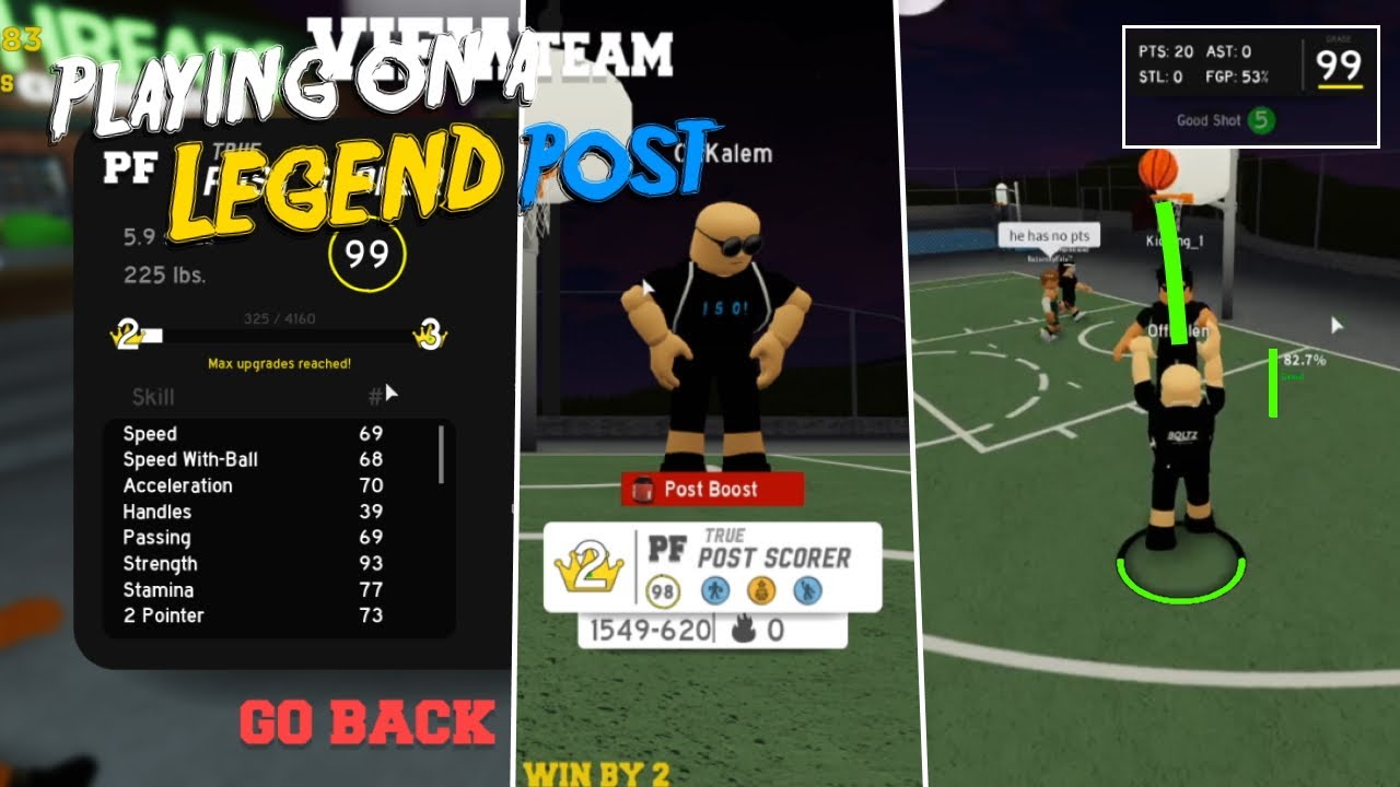 LEGND Post scorer ABUSES at park in RB WORLD 3