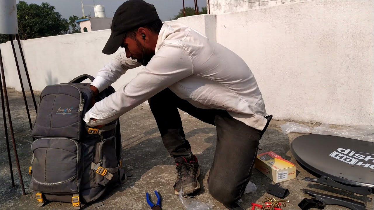 how to new Dish TV installation video/New dish fitting video/Dish