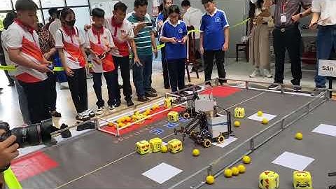 Trải nghiệm thi đấu Robot ORC tại Đại học Cần Thơ ngày 30-8-2024