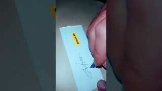 Requested VIP Autograph of Aleena🔥🌟💥 | how to make your own beautiful relaxing signature |#shorts