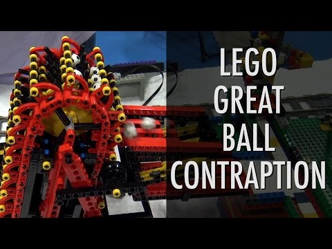 LEGO Great Ball Contraption / Rube Goldberg Machine | BrickFair New England 2016