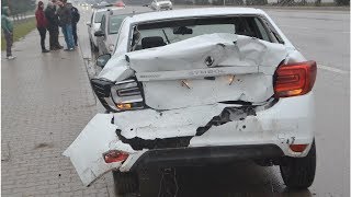 20 Dakika Önce Aldığı Araba Hurdaya Döndü Ducknews Tv