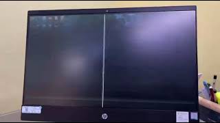 Hp Aio All in one screen flickering problem / Aio screen replacement in Hyderabad doorstep service.