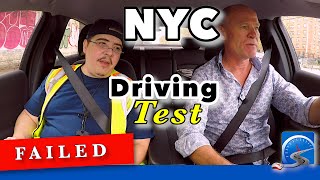 Instructor Takes NYC Driving Test...FAIL