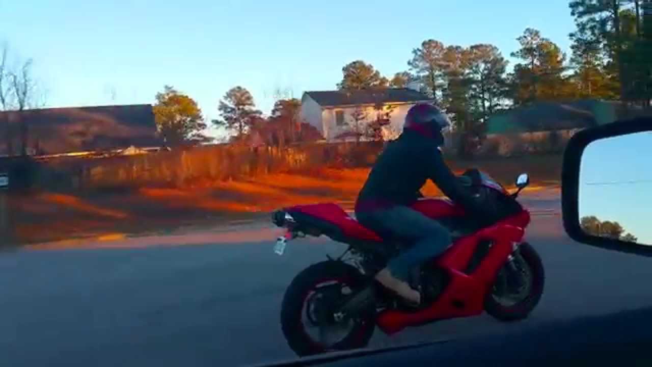 07 ZX6R Exhaust Fly By YouTube