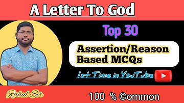 HSLC 2025|Assertion & Reason Questions Answers From A Letter to God|Class 10 English AssertionReason