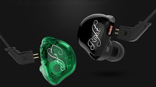 Knowledge Zenith KZ-ZSR ZSR 6 Coil Driver In Ear Earphone Microphone