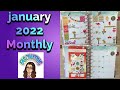 January 2022 monthly plan with me