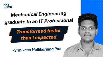 Building IT Dreams from Mechanical Roots with NxtWave Intensive 2.0: Mallikarjuna