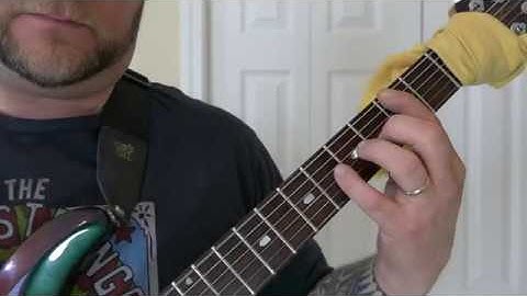 How to play the Aeolian mode 3 notes per string minor mode for guitar