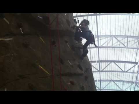 Kathryn Rock Climbing