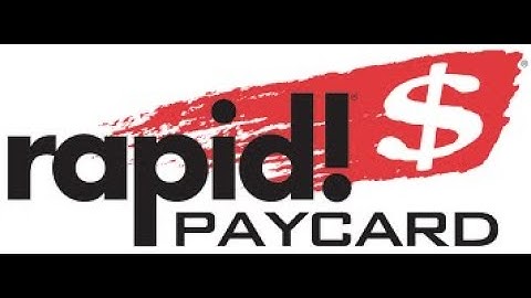 rapid Paycard Video