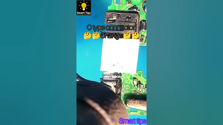 How To Replace Type C Charging Port EASY #mobile #ytshorts #repair #change