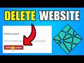 How To Delete A Website In Netlify (2026) (Best Method)