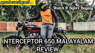 2021 ROYAL ENFIELD INTERCEPTOR 650 MALAYALAM REVIEW | WORTH IT?