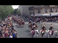 French Republican Guard: On the march in Paris!