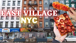 East Village. NYC. Cheap Eats Food Crawl!