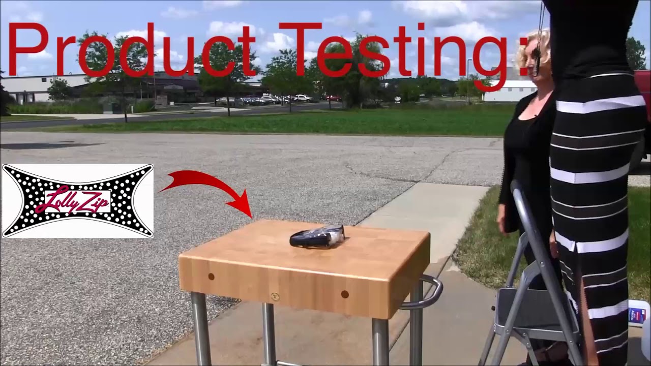 LollyZip Product Stress Test Demo You Tube setting