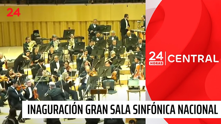 Inauguración gran sala sinfónica nacional: primer espacio en Chile dedicado a conciertos sinfónicos