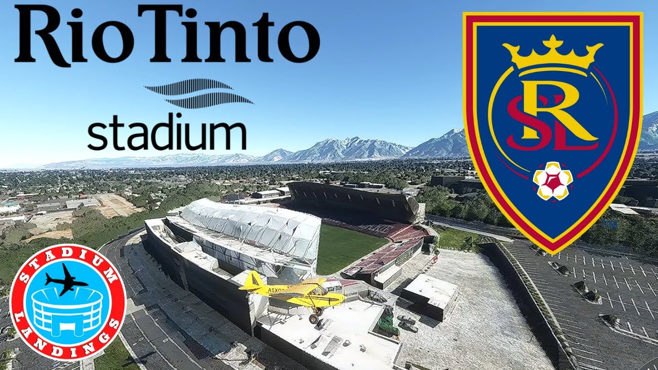 Rio Tinto Stadium - Microsoft Flight Simulator STADIUM LANDING!
