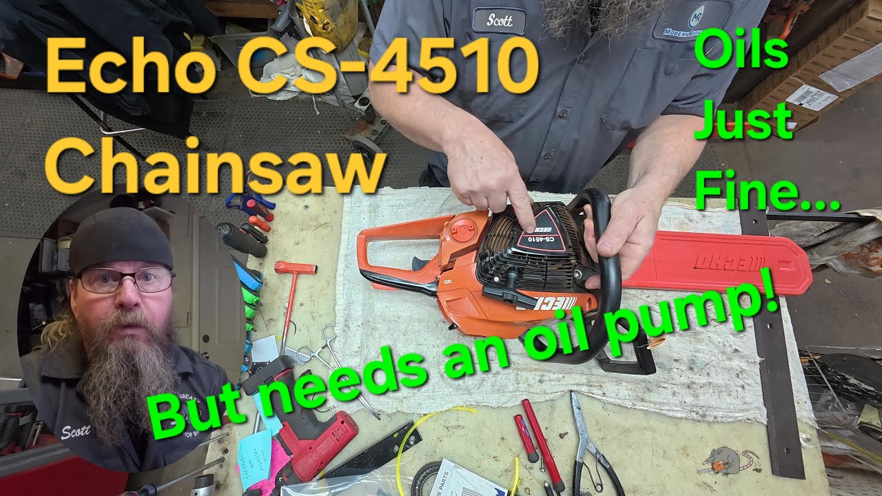 Echo CS-4510 Needs An Oil Pump?