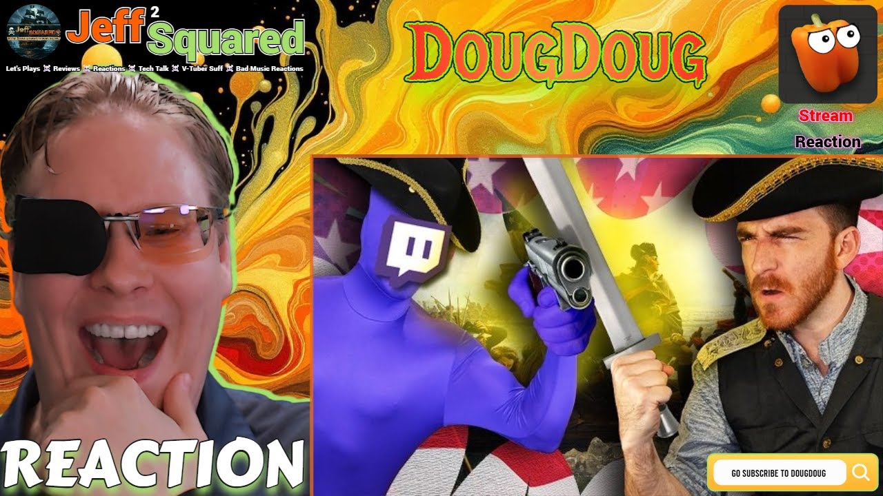 I forced Twitch Chat to fight in the American Revolution︱REACTION (DougDoug)