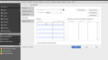 LMN, Quickbooks, and Setting Up Employees