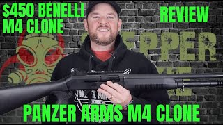 Panzer Arms M4 Tactical Shotgun | $450 Benelli M4 Clone!