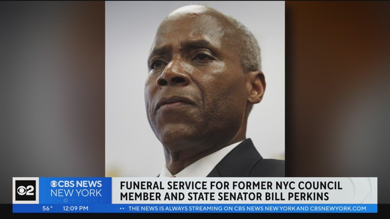 Funeral held for longtime NY lawmaker Bill Perkins