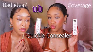 *New* Urban Decay Quickie Concealer + Review + Try On