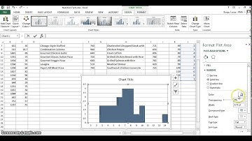 Making a Histogram on Excel 2013