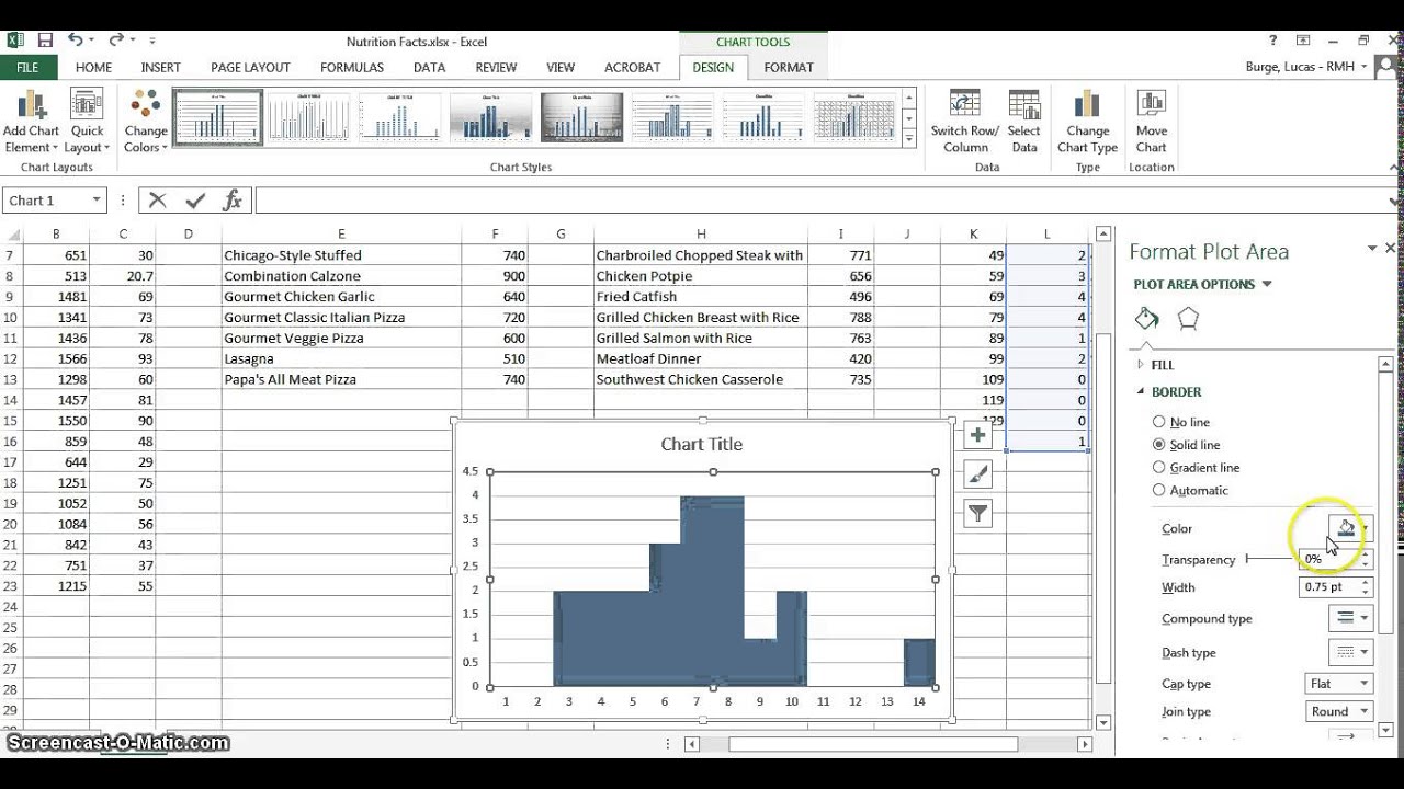 create a histogram in excel 2013