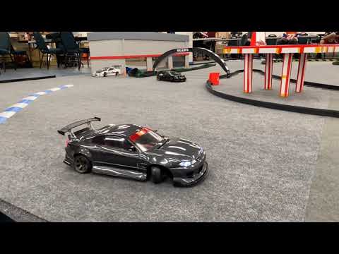 rc drift car slow motion 360 entry drift