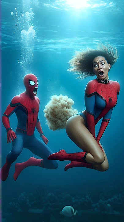 👑 Evolution of Spider-man: Farting in the water-2 ✅️ #avengers #spiderman #shorts #spidermajesty