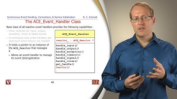 Patterns and Frameworks for Synch Event Handling, Connections, and Service Initialization (Part 2)