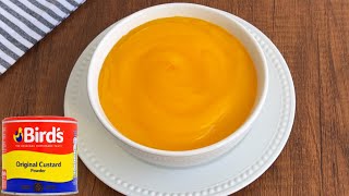 QUICK AND EASY WAY TO MAKE CUSTARD 2 METHODS | BIRDS CUSTARD RECIPE screenshot 5